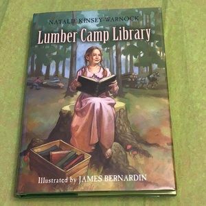 🎁5 for $10 Sale🎁Lumberjack Camp Library By Natalie Kinsey-Warnock hardcover
